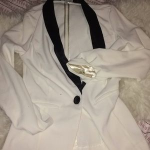 White blazer